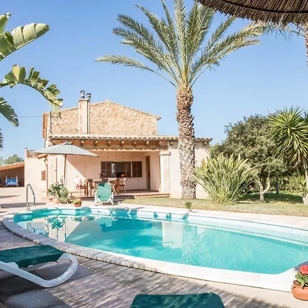 Finca Can Barret Relax Con Piscina A/A Wifi Campos  Exterior photo